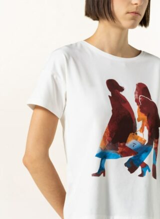 comma T-Shirts Damen, Weiß