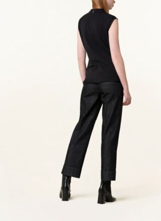 comma Top Damen, Schwarz