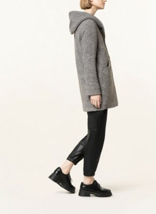 darling harbour Caban-Mantel Damen, Grau