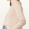 darling harbour Cashmere-Pullover Damen, Beige