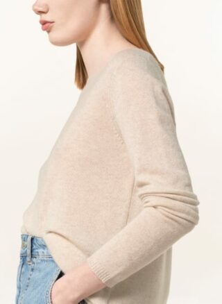 darling harbour Cashmere-Pullover Damen, Beige
