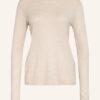 darling harbour Cashmere-Pullover Damen, Beige