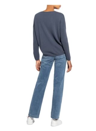 darling harbour Cashmere-Pullover Damen, Blau