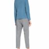 darling harbour Cashmere-Pullover Damen, Blau