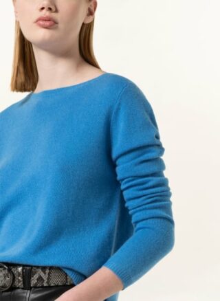 darling harbour Cashmere-Pullover Damen, Blau