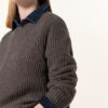 darling harbour Cashmere-Pullover Damen, Braun