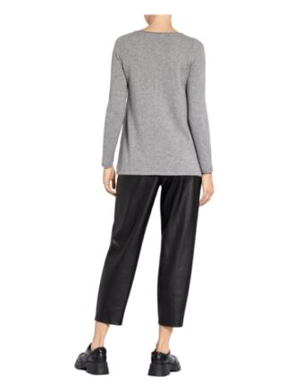 darling harbour Cashmere-Pullover Damen, Grau