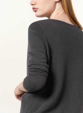 darling harbour Cashmere-Pullover Damen, Grau