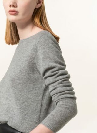 darling harbour Cashmere-Pullover Damen, Grau