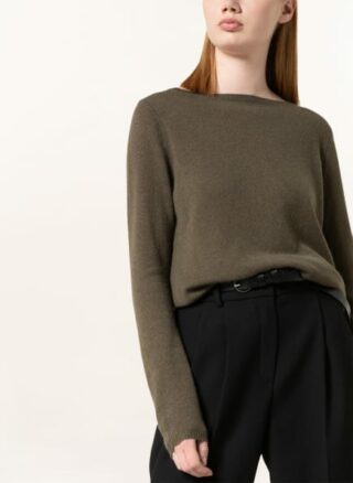 darling harbour Cashmere-Pullover Damen, Grün