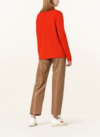 darling harbour Cashmere-Pullover Damen, Orange