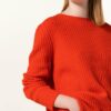 darling harbour Cashmere-Pullover Damen, Orange