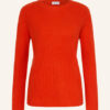 darling harbour Cashmere-Pullover Damen, Orange