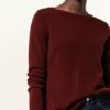 darling harbour Cashmere-Pullover Damen, Rot
