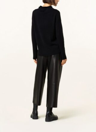 darling harbour Cashmere-Pullover Damen, Schwarz