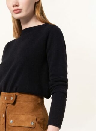 darling harbour Cashmere-Pullover Damen, Schwarz