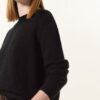 darling harbour Cashmere-Pullover Damen, Schwarz