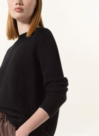 darling harbour Cashmere-Pullover Damen, Schwarz