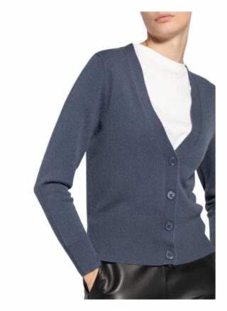 darling harbour Cashmere-Strickjacke Damen, Blau