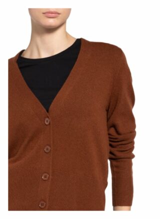 darling harbour Cashmere-Strickjacke Damen, Braun