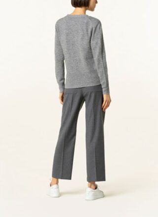 darling harbour Cashmere-Strickjacke Damen, Grau