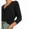 darling harbour Cashmere-Strickjacke Damen, Schwarz