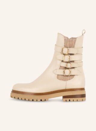 darling harbour Chelsea Boots Damen, Beige