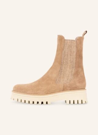 darling harbour Chelsea Boots Damen, Braun