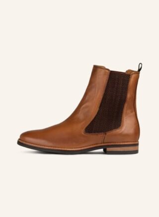 darling harbour Chelsea Boots Damen, Braun