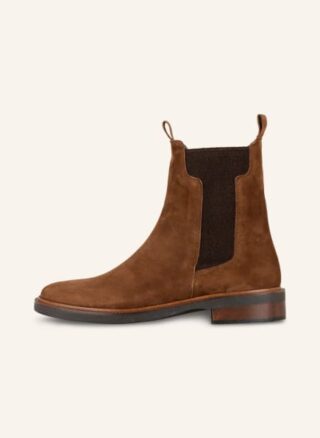 darling harbour Chelsea Boots Damen, Braun