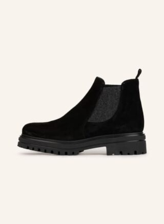 darling harbour Chelsea Boots Damen, Schwarz