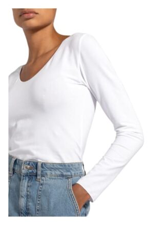 darling harbour Longsleeve Damen, Weiß