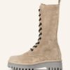 darling harbour Plateau-Schnürboots Damen, Grau