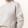 darling harbour Pullover Damen, Grau