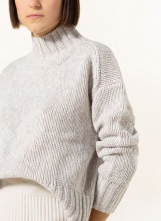 darling harbour Pullover Damen, Grau
