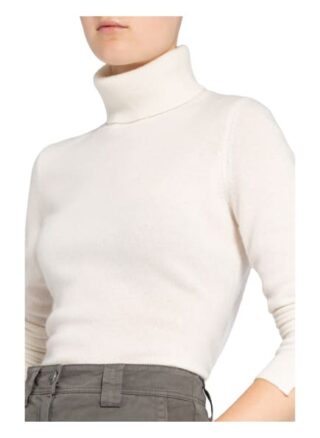 darling harbour Rollkragenpullover Damen, Weiß