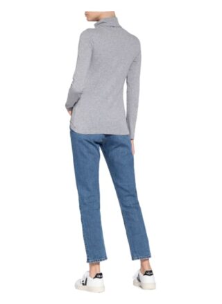 darling harbour Rollkragenshirt Damen, Grau