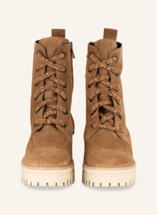 darling harbour Schnürboots Damen, Braun
