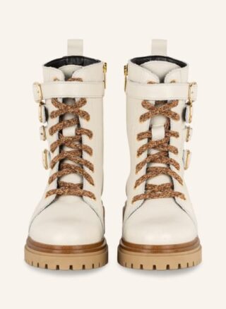 darling harbour Schnürboots Damen, Weiß