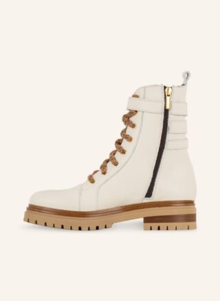 darling harbour Schnürboots Damen, Weiß