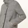 darling harbour Stehkragenmantel Damen, Grau