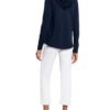 darling harbour Strick-Hoodie Damen, Blau