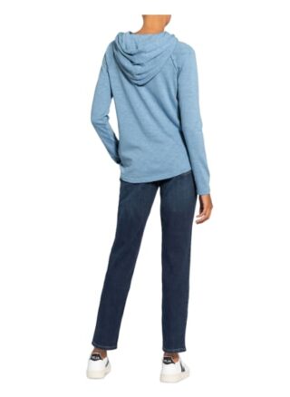 darling harbour Strick-Hoodie Damen, Blau
