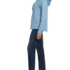 darling harbour Strick-Hoodie Damen, Blau