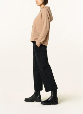 darling harbour Strick-Hoodie Damen, Braun