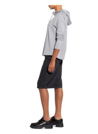 darling harbour Strick-Hoodie Damen, Grau