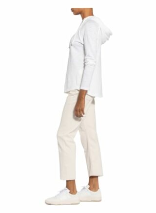 darling harbour Strick-Hoodie Damen, Weiß