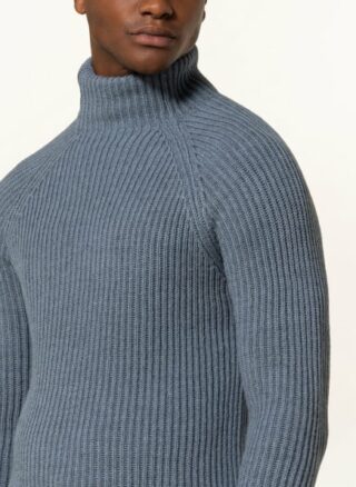 drykorn Arvid Rollkragenpullover Herren, Blau