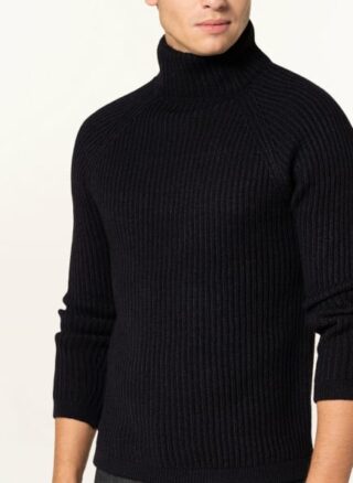 drykorn Arvid Rollkragenpullover Herren, Schwarz