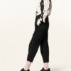 drykorn Decide 7/8 Straight Leg Jeans Damen, Schwarz